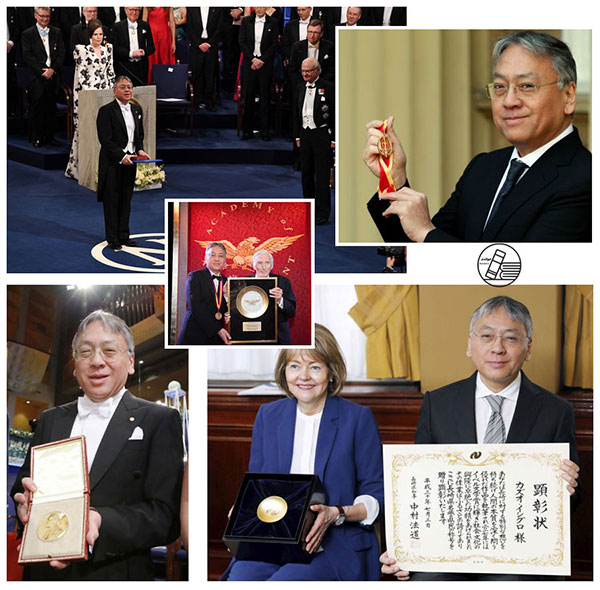 کازوئو ایشی‌گورو برنده نوبل ۲۰۱۷ 
